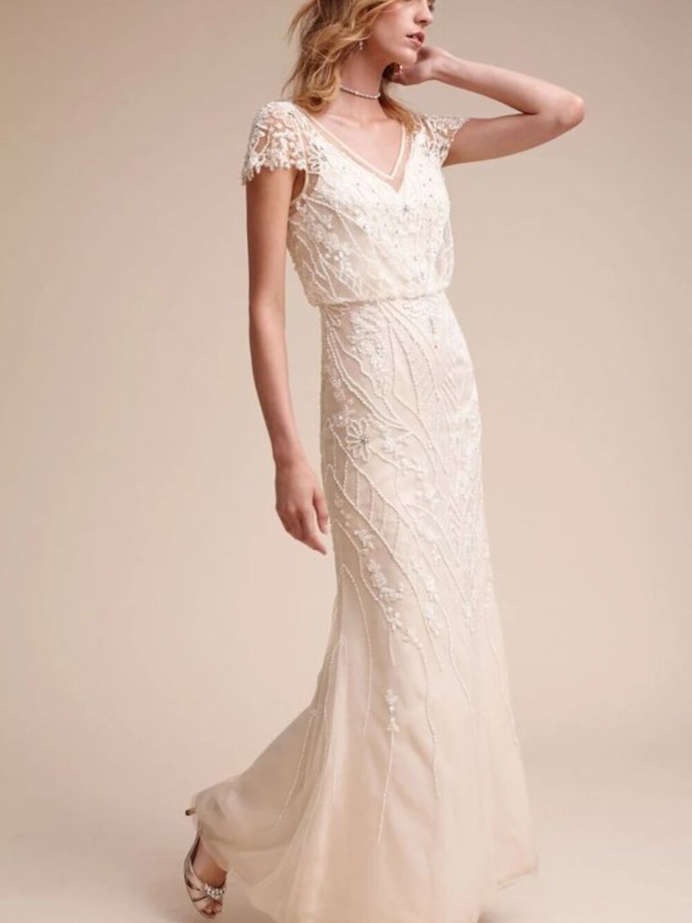 BHLDN Etoile Aurora Wedding Gown US Size 0 & 2 NEW